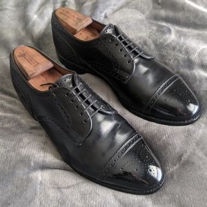 Sold Allen Edmonds Sanford Cap Toe Derby